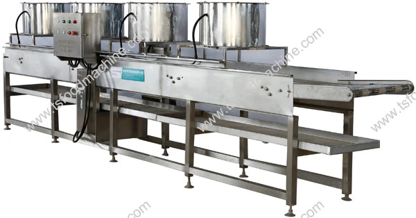 Air Knife Drying Machine Vegetable and Fruits Cooling System