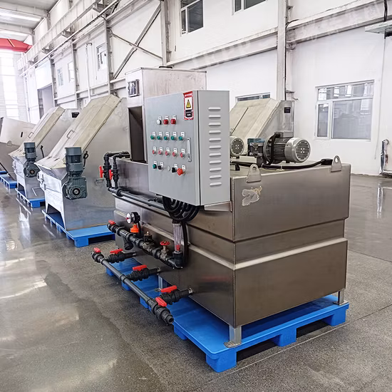 Sistema de dosagem Sistema de alimentação para preparação de floculante